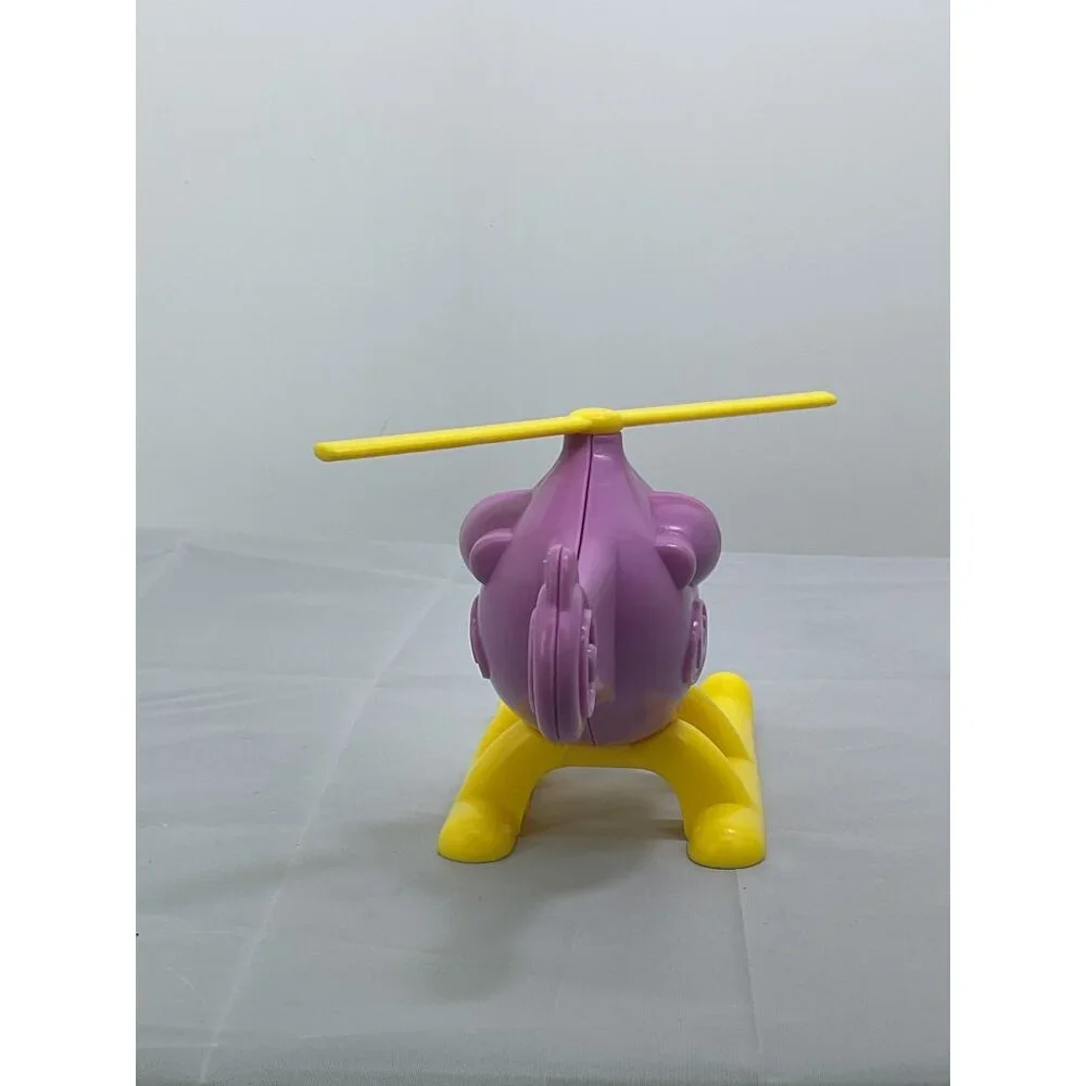 Purple & Yellow Toy Helicopter For Kids